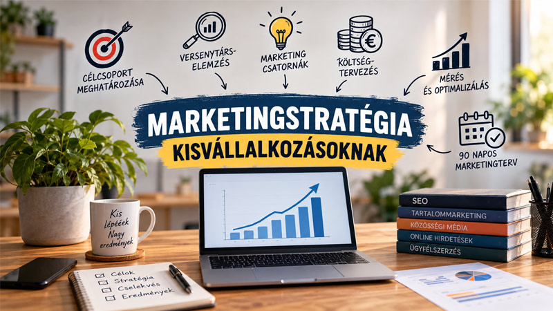 Marketing stratégia tervezése lépésről lépésre